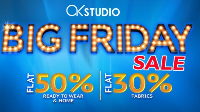 Glam up your wardrobe with #akStudioBigFriday Sale – Flat 50% Discount and more!