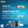 Haier’s groundbreaking 11.11 deals were a big hit!